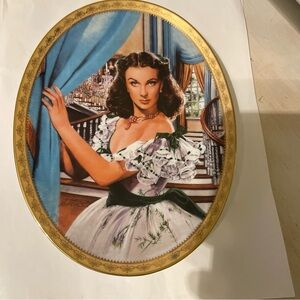 Gone With The Wind Cameo Memories Plate